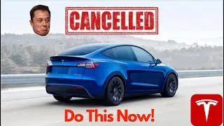 Отмените свой заказ Tesla: полное пошаговое руководство #tesla #cars