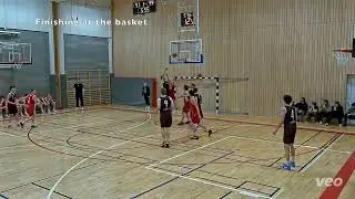 Finishing at the basket
