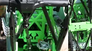 MIPtech - # 16200 Видео сборки, приводные валы Xduty Center Axial SMT10 Grave Digger / Max D