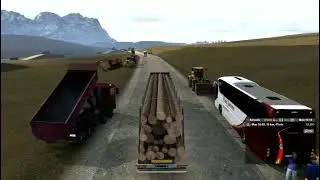 Ets2 Realistic Gameplay | So Many Events on a Narrow Road | Euro Truck Simulator 2