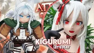 LET'S GO Shinzou wo sasageyo! Kigurumi Plays Roblox Attack on Titan Revolution (PART 3)!