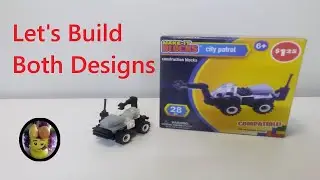 Building a MAKE-IT BLOCKS city patrol from Dollar Tree