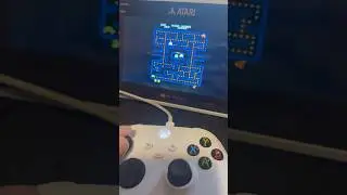 @atari + @xbox Controllers! = Pacman Fever!