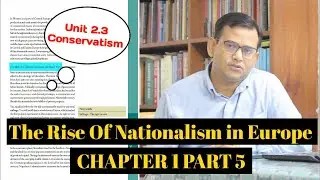 Class 10 History | Chapter 1 Unit 2.3 | Conservatism,Napoleon vs European Leaders & Treaty of Vienna
