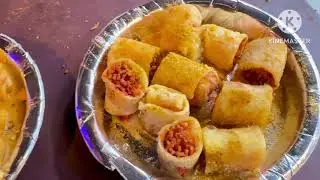 Tasty and Yummy Spring rolls and fries making | Chinese Food | Delhi Food