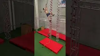 Rope climb- training for Australian ninja warrior