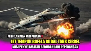 PESAWAT TEMPUR RAFELA TEMBAKKAN RUDAL DAN HANCURKAN PULUHAN TANK TENTARA ISRAEL