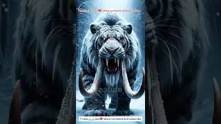 TigerMammoth &ndash; The Ultimate Ice Age Predator! 🐅🐘❄️🔥#shorts #hybrids #hybridcreatures #animalfusion