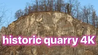 4K historic quarry cinematic