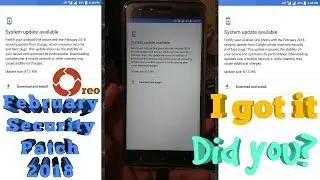 Xiaomi Mi A1 February Update 2018🔥 || Security Patch Update, Bugs Free🔥 || MuchMuch