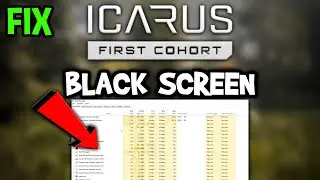 Icarus  &ndash; How to Fix Black Screen & Stuck on Loading Screen