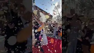 The PERFECT confetti shot🥹📸 #wedding #weddingday