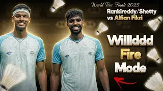 Rankireddy/Shetty vs Alfian/Fikri BWF World Tour Finals 2025 Badminton Match | Bad Talks 257
