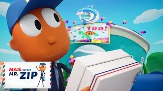 Delivering To Our Underwater Friends | Mail With Mr. Zip | Moonbug Kids - Healthy Habits for Kids