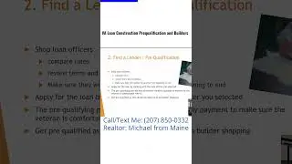 VA Loan Construction Prequalification and Builders