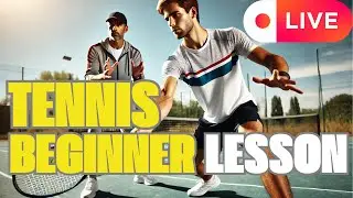 Tennis for Beginners 🎾 Learn Topspin Fast | Live Lesson + TopspinPro Training