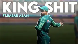 King Shit Ft.Babar azam 🔥🥵 &bull; Babar Azam attitude status &bull; Beat sync &bull; SHAHZ EDITZ