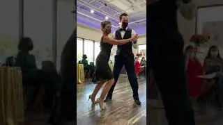 Argentine Tango - Alexander and Carolina at Dance Flow 2021 #shorts