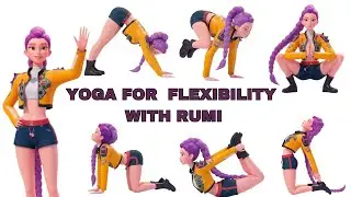 Full Body Kids Yoga | Rumi from K-Pop Demon Hunters  |Yoga for children