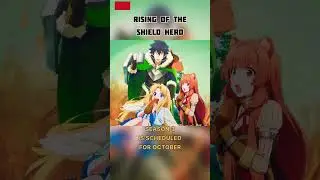 The Rising of the Shield Hero Season 3 #risingoftheshieldhero  #anime#animenews #shieldhero