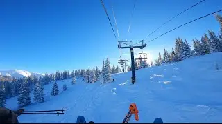 Breathtaking Powder Day | Winter Park Skiing | 4K