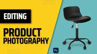 How to retouch product in white background - Photoshop - Office Chair