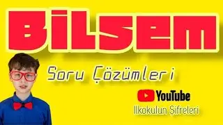 Bilsem Örnek Soru Çözümleri | 1.2.3. Sınıflar | Bilsem Sınavı Hazırlıkları-2 #bilsem #bilsemhazırlık