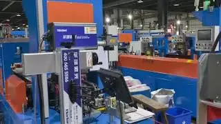 Herten Laser Printer + Coiling Machine | Perfect Meter Marking & Auto 100m Cut