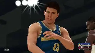 2K22 NBA｜Classic League match｜'90-'91 Golden State Warriors vs '88-'89 Chicago Bulls