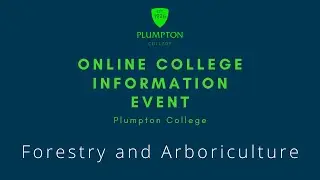 Forestry and Arboriculture at Plumpton College