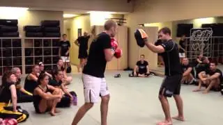 Sensei David Whitehead Kickboxing Exam 100MA Ottawa