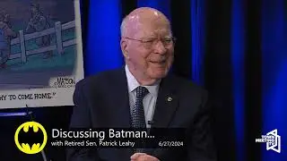 Discussion on Batman with Senator Patrick Leahy