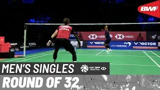 Denmark Open 2022 | Jonatan Christie (INA) [8] vs. Hans-Kristian Solberg VIittinghus (DEN) | R32