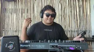 Set #34 desde el roof de Aqui+Ahora Cozumel. DJ 90nine