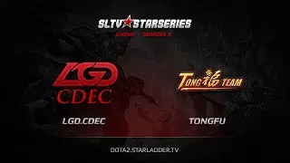 LGD.CDEC vs Tongfu, SLTV China Season X, Day 6, Game 4