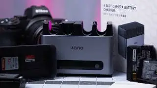 4-портовое зарядное устройство Nikon EN-EL15 с функцией реверсивного питания от LLANO. Обзор.