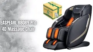 Обзор массажного кресла EASPEARL R8089 Pro 4D | Роскошь невесомости у вас дома!