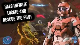 Halo Infinite Locate And Rescue The Pilot/Escharum Boss Fight