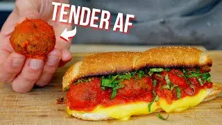 TASTIEST VEGAN MEATBALLS EVER (they are EASY, too) | How to make a Vegan Meatball Sub