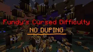 Minecraft - Fundy's Cursed Difficulty COMPLETED (w/o duping)