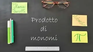 Prodotto e potenza di monomi