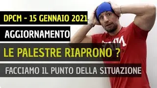 PALESTRE CHIUSE: Che succede a GENNAIO? ⚫Cosa cambia col #DPCM di Gennaio #COVID19