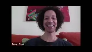 Christer Sturmark talks with professional drummer Zack Alford