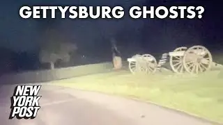 Gettysburg 'ghosts&rsquo; run across road in this bone-chilling video | New York Post
