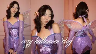 COZY Halloween vlog, Fall home decor, Pizza night