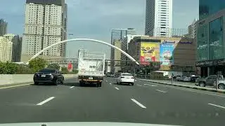 Dubai Mamzar to Sharjah | 4K Dashcam
