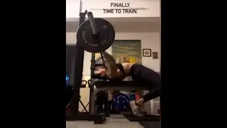 Bani J  intense workout deadlift lockdown