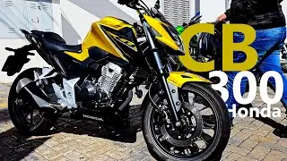 Test Drive l Nova Honda CB300F Twister ABS 2023! Vale a Pena?