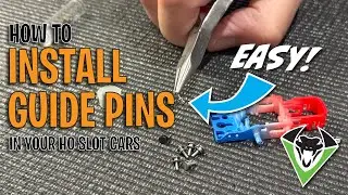 How To EASILY Install Guide Pins in Your Slot Cars