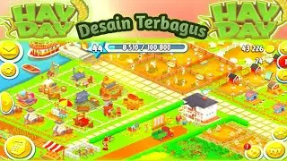 HAY DAY AMAZING FARM!! INCREDIBLES | BUILD A BEAUTIFUL FARM HAY DAY VERY SPECTACULAR